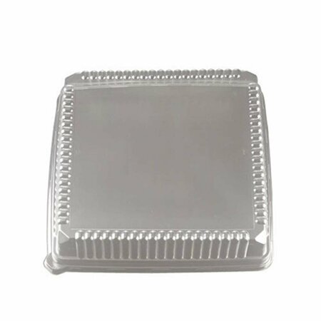 EMI YOSHI 16 in. X 16 in. Square Clear Lid - Pet, 40PK EMI-1616LP